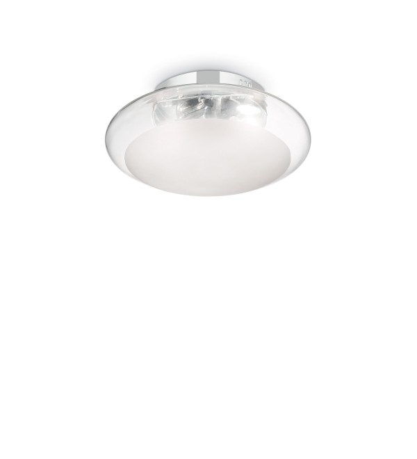 Светильник потолочный Ideal Lux Smarties PL1 D33 Прозрачный E27 035543
