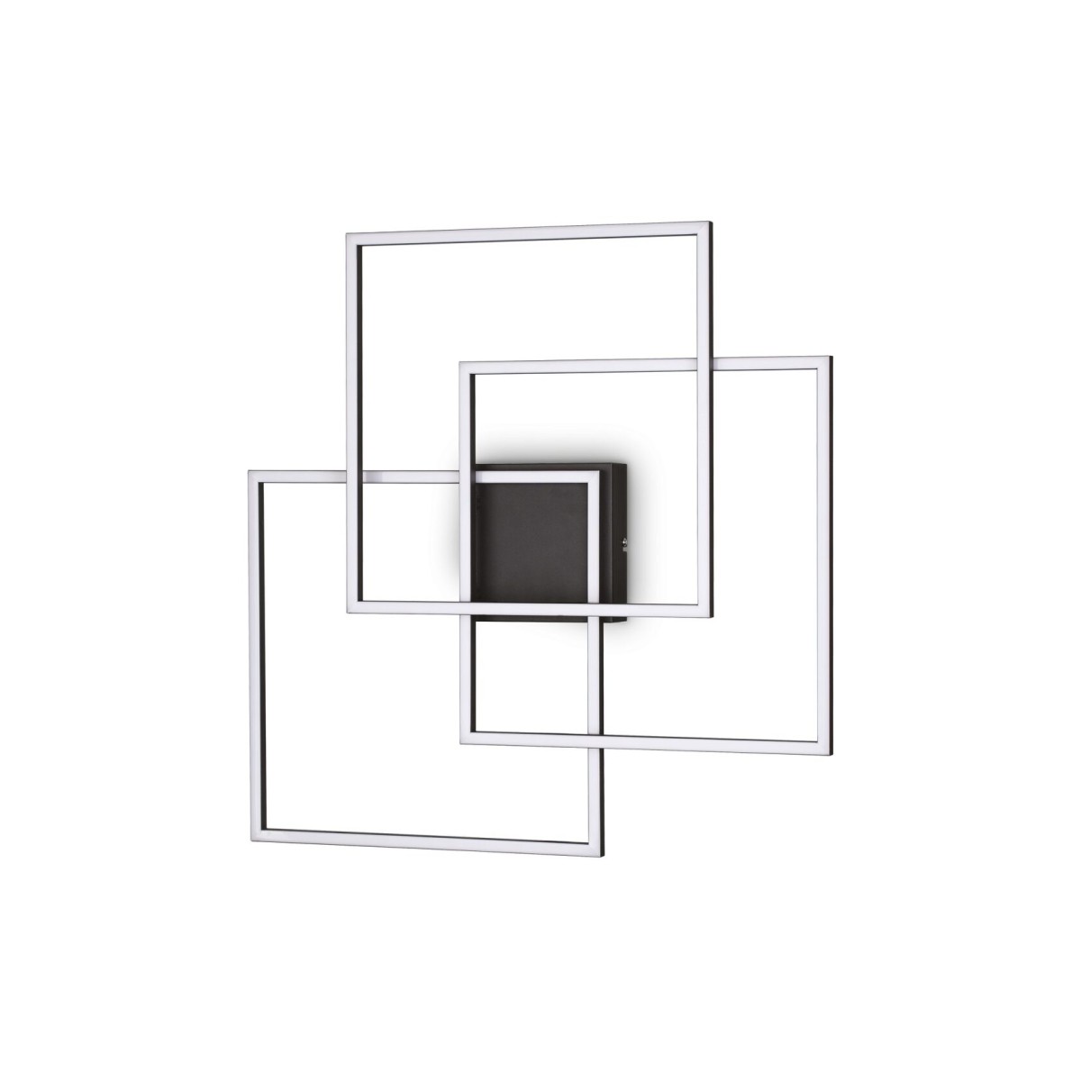 Люстра потолочная Ideal Lux Frame PL Quadrato Черный 3000K 270678