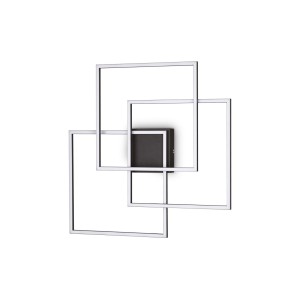 Люстра потолочная Ideal Lux Frame PL Quadrato Черный 3000K 270678