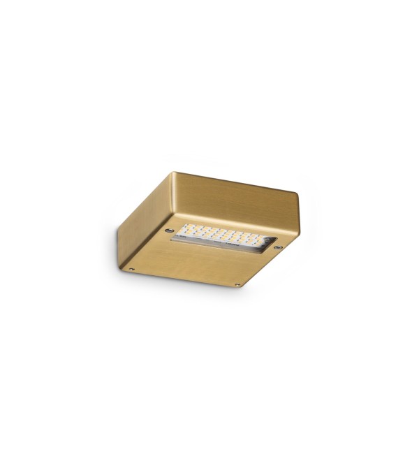Светильник настенный Ideal Lux TAB AP Латунь 3000К LED 354552