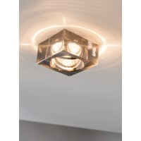 Светильник встраиваемый Paulmann 2Easy Spot-Set Premium 80x80мм Дымчатый Набор 3шт. 92608