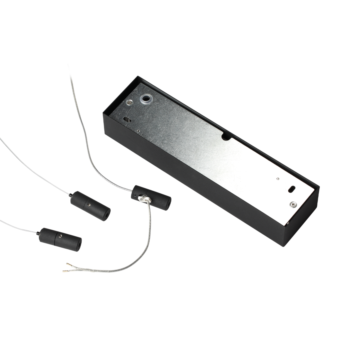 Люстра подвесная Ideal Lux Oracle Slim SP D070 Round On-Off Черный 2700К 342047