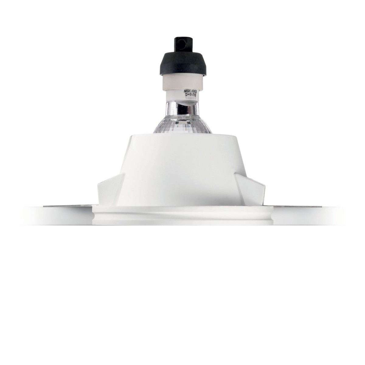 Светильник встраиваемый Ideal Lux Samba FI D60 Round Белый Гипс GU10 150307