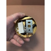 Светильник настенный Ideal Lux Bean AP Round Латунь 3000К 260624