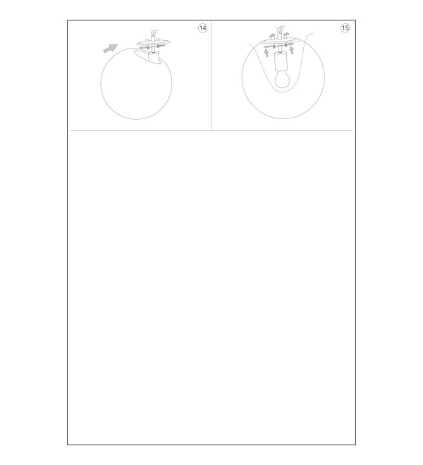 Светильник подвесной Ideal Lux Mapa SP1 D30 Хром E27 140728