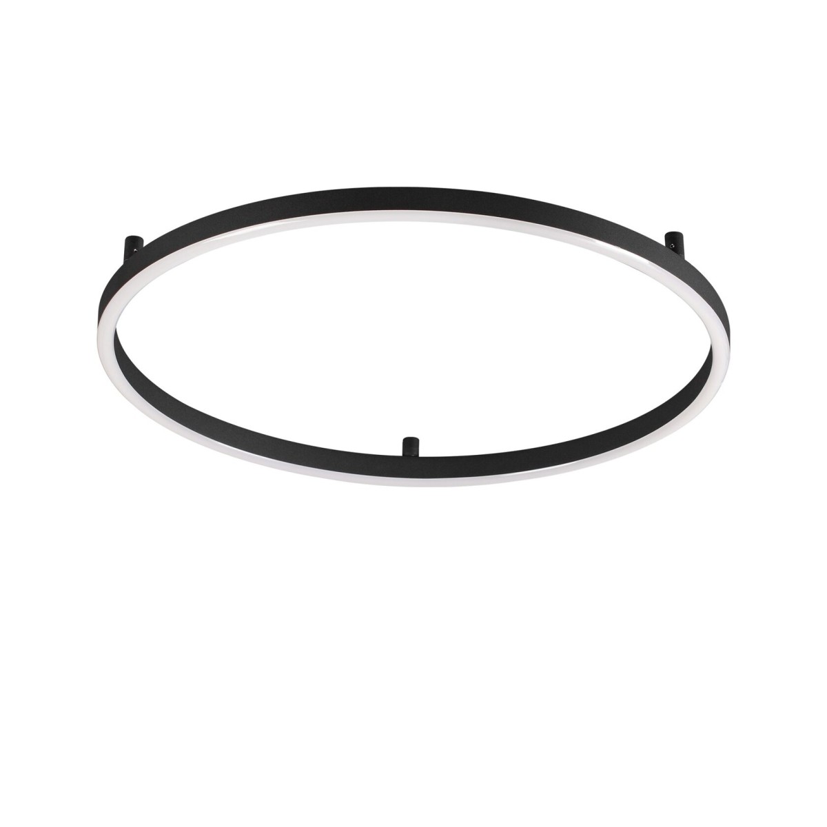Люстра потолочная Ideal Lux Oracle Slim PL D090 Round Черный 3000К 266022