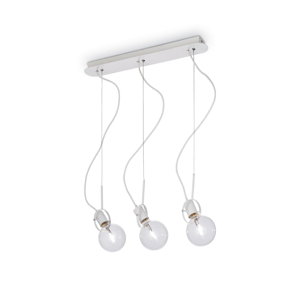 Светильник подвесной Ideal Lux Radio SP3 Белый E27 119434