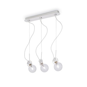 Светильник подвесной Ideal Lux Radio SP3 Белый E27 119434