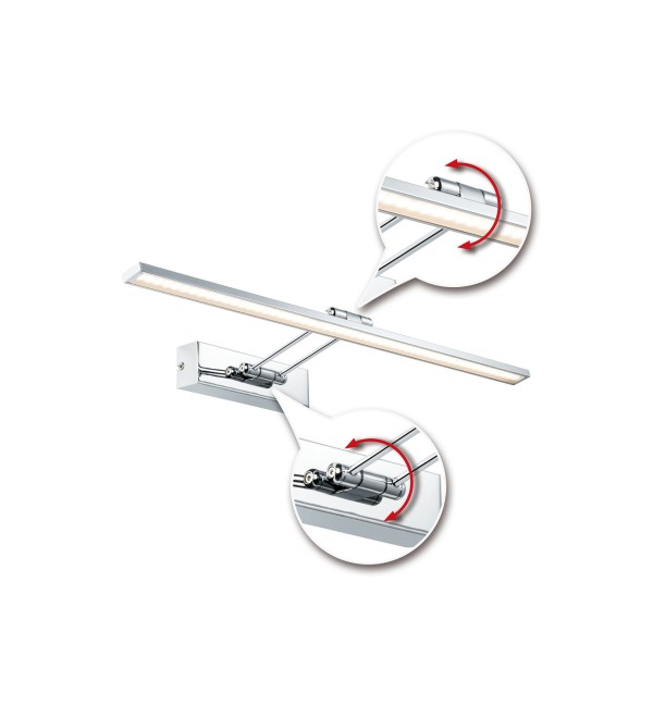 Светильник настенный Paulmann Beam Thirty Белый / Хром LED 2700К 99891