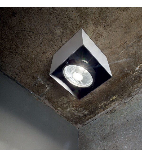 Светильник потолочный Ideal Lux Mood PL1 D09 Square Белый GU10 140902