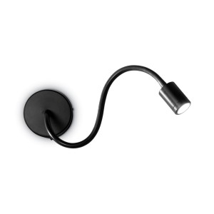 Светильник настенный Ideal Lux Focus-1 AP Черный 3000К LED 097190