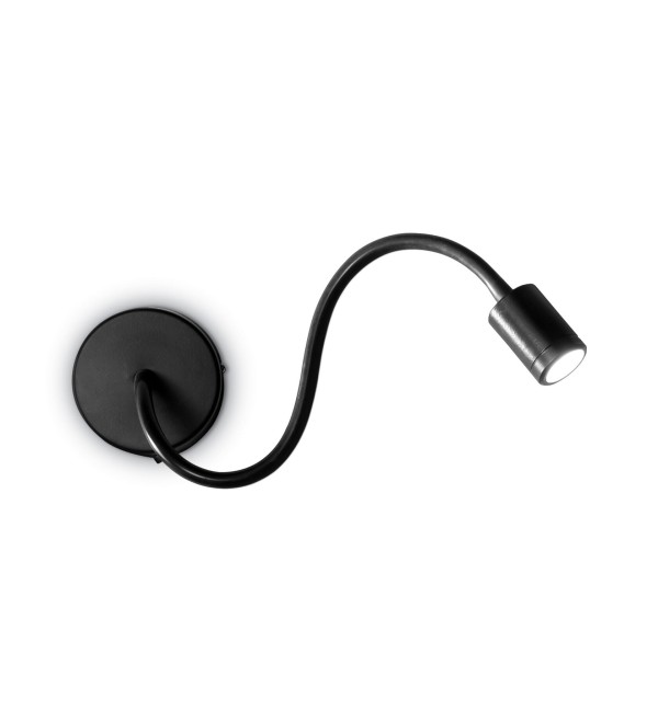 Светильник настенный Ideal Lux Focus-1 AP Черный 3000К LED 097190
