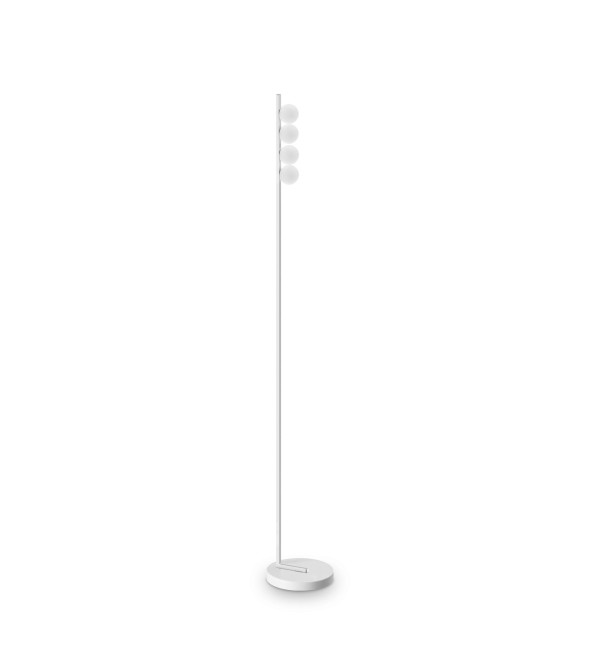 Торшер напольный Ideal Lux Binomio LED PT4 Белый 3000К 328317