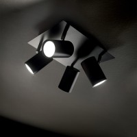 Светильник настенный Ideal Lux Spot AP2 Белый GU10 156736