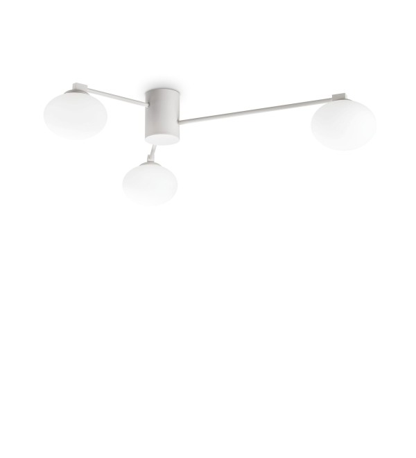Люстра потолочная Ideal Lux Hermes PL3 D90 Белый G9 322674