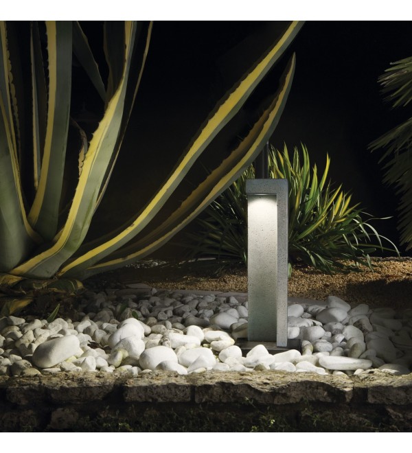 Светильник садово-парковый Ideal Lux Titano PT H49 3000К Гранит LED 246994