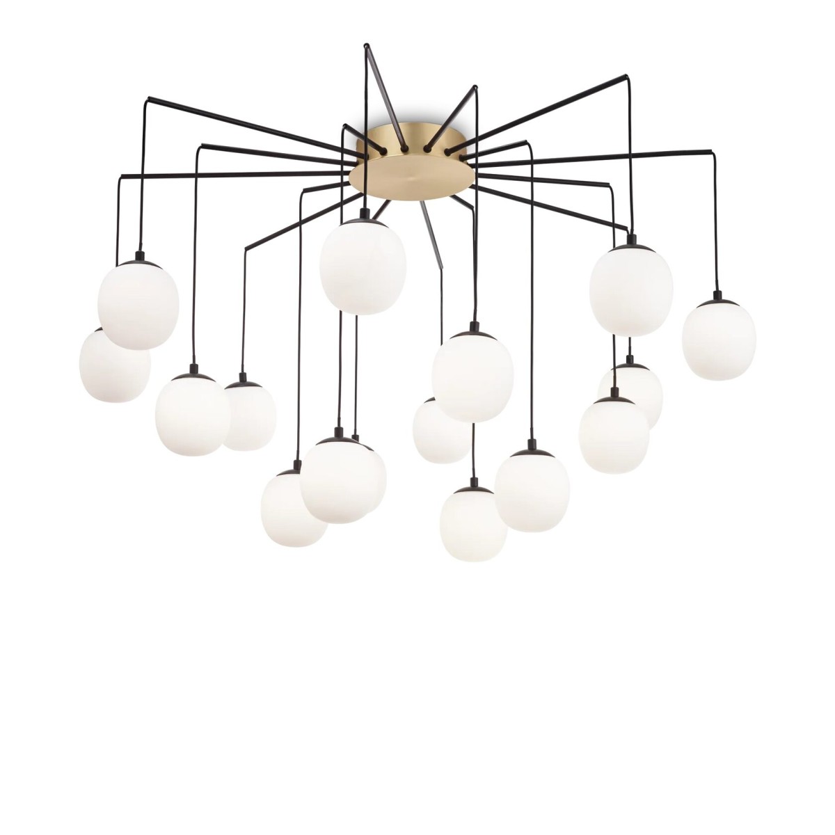 Люстра подвесная Ideal Lux Rhapsody SP16 Черный G9 236964
