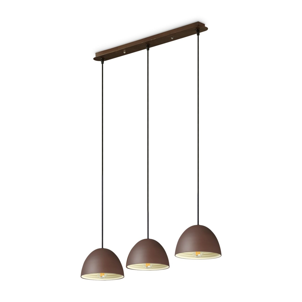 Светильник подвесной Ideal Lux Folk SP3 Кофе E27 174235