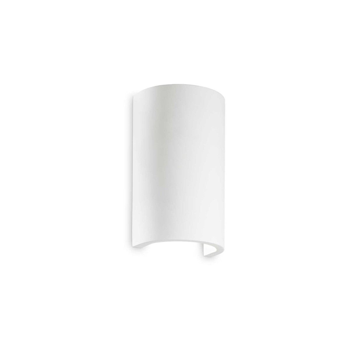 Светильник настенный Ideal Lux Flash AP1 Round Белый Гипс G9 214696