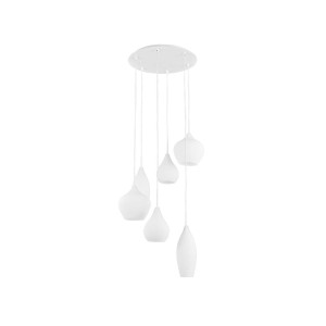 Люстра подвесная Ideal Lux Soft SP6 Белый E14 087818
