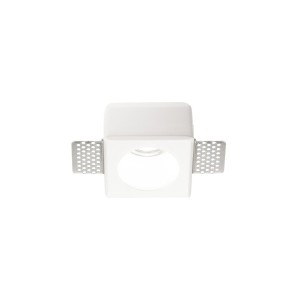 Светильник встраиваемый Ideal Lux Samba FI D55 Round Белый гипс GU10 230580