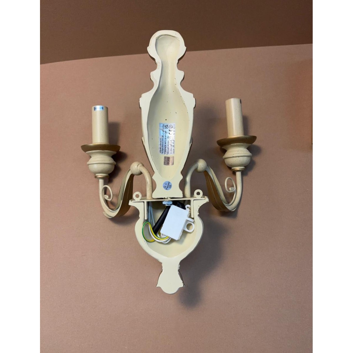 Светильник настенный Ideal Lux Firenze AP2 Белый E14 012902