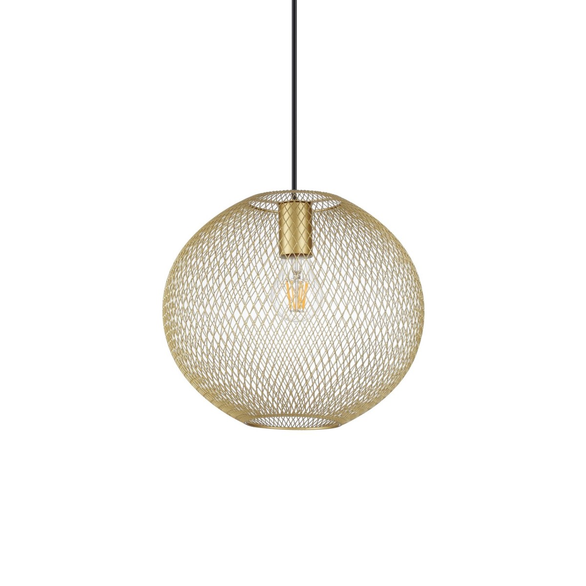 Светильник подвесной Ideal Lux Net SP1 D29 Золото E27 313771