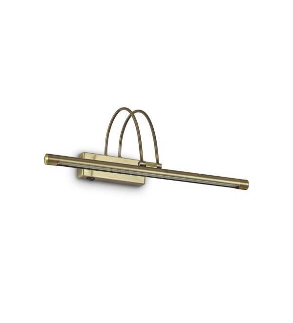 Подсветка для зеркала Ideal Lux Bow AP L46 Античная латунь 3000К LED 121161