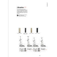 Светильник подвесной Ideal Lux Ultrathin SP D40 Round LED Хром