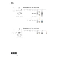 Люстра подвесная Ideal Lux Oz SP D060 On-Off 4000K Латунь LED 342399