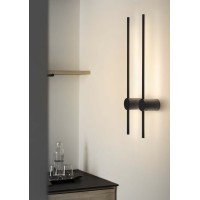 Светильник настенный Ideal Lux Essence AP D115 Черный 2700К 341019