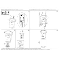 Светильник потолочный Ideal Lux Mood PL1 D09 Round Черный GU10 243924