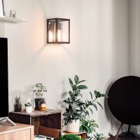 Светильник настенный Ideal Lux Igor AP1 Черный E27 092836