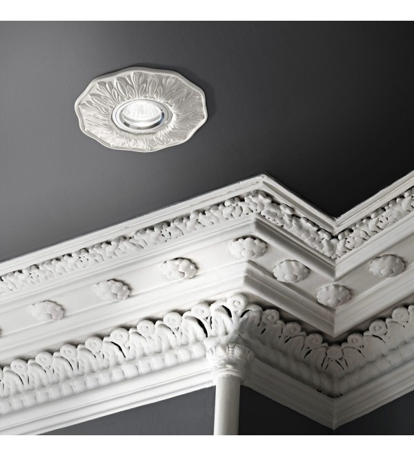 Светильник встраиваемый Ideal Lux Polka FI Белый Гипс GU10 115597