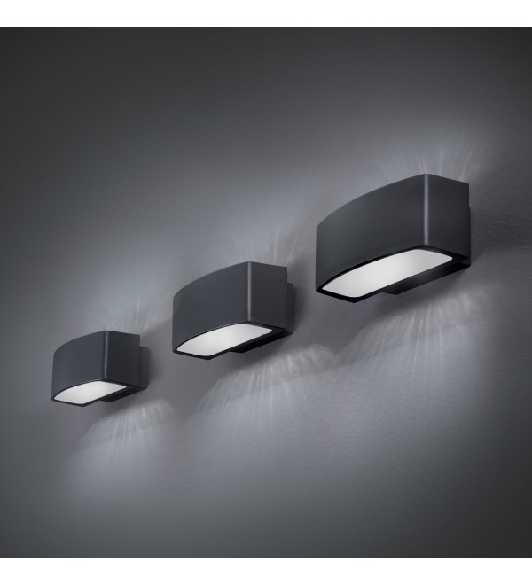 Светильник уличный Ideal Lux Andromeda AP2 Антрацит E27 092355