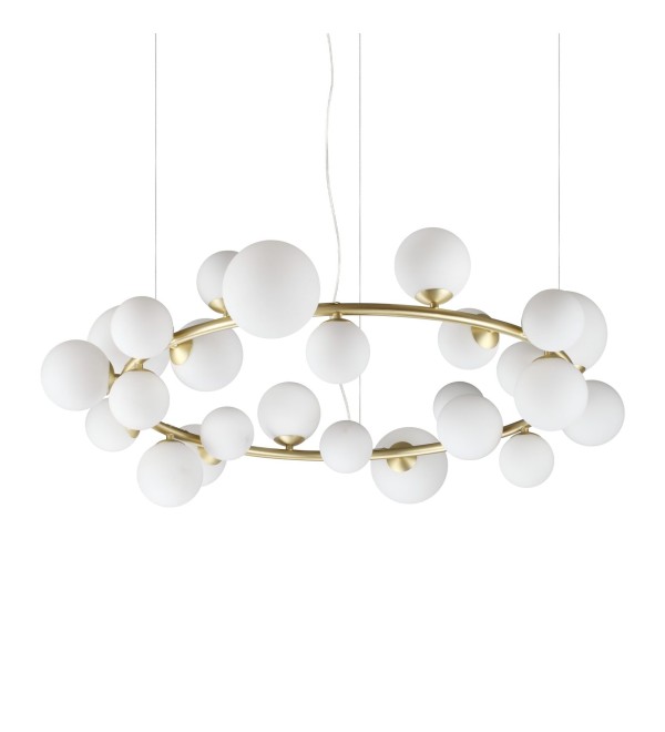 Люстра подвесная Ideal Lux Perlage SP25 Белый G9 363370