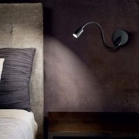 Светильник настенный Ideal Lux Focus-1 AP Черный 3000К LED 097190