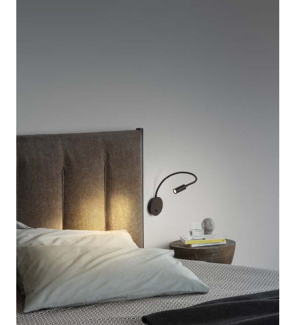 Светильник настенный Ideal Lux Focus-1 AP Черный 3000К LED 097190