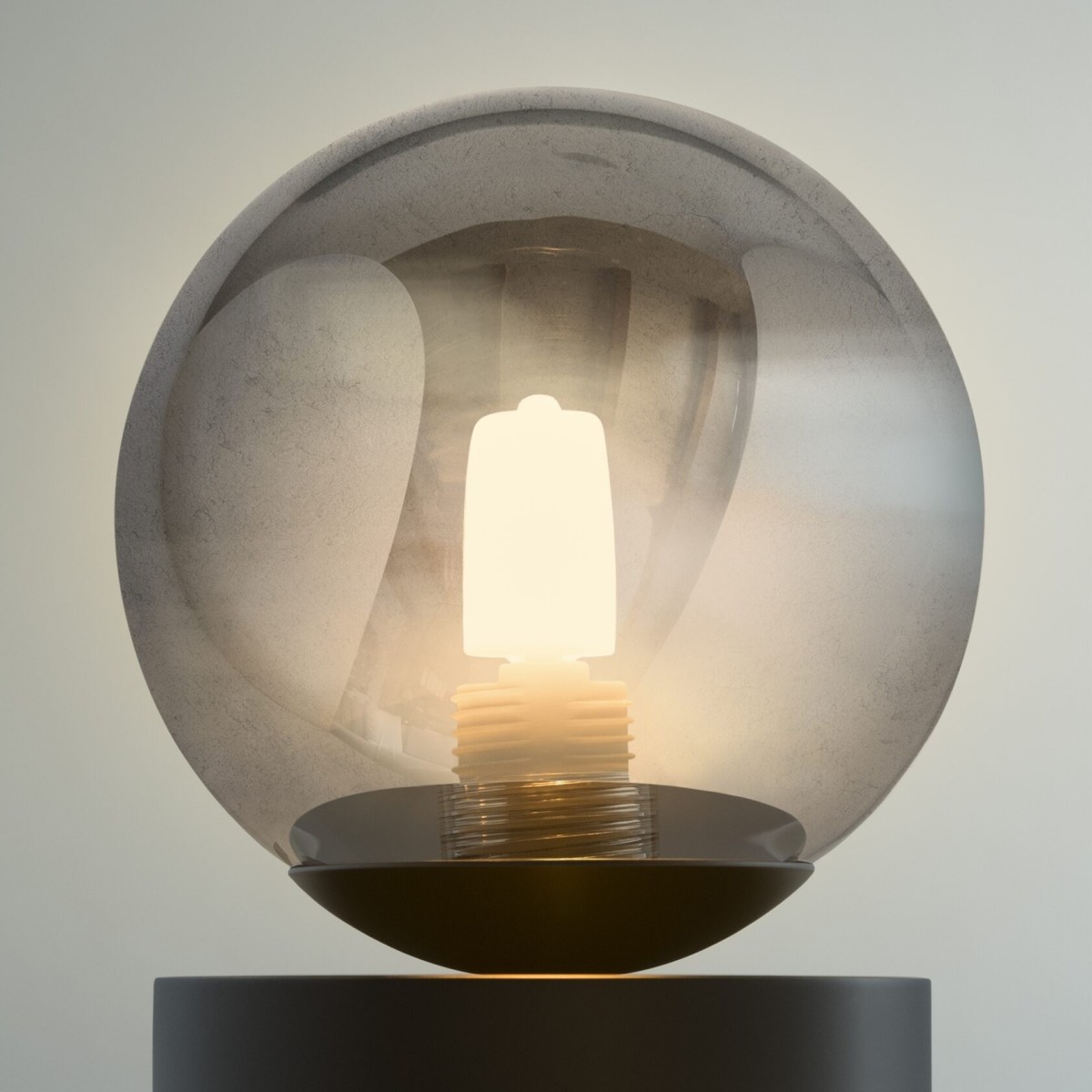 Лампа настольная Ideal Lux Perlage TL1 Белый G9 292458