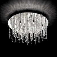 Люстра потолочная Ideal Lux Royal PL12 Хром G9 053004