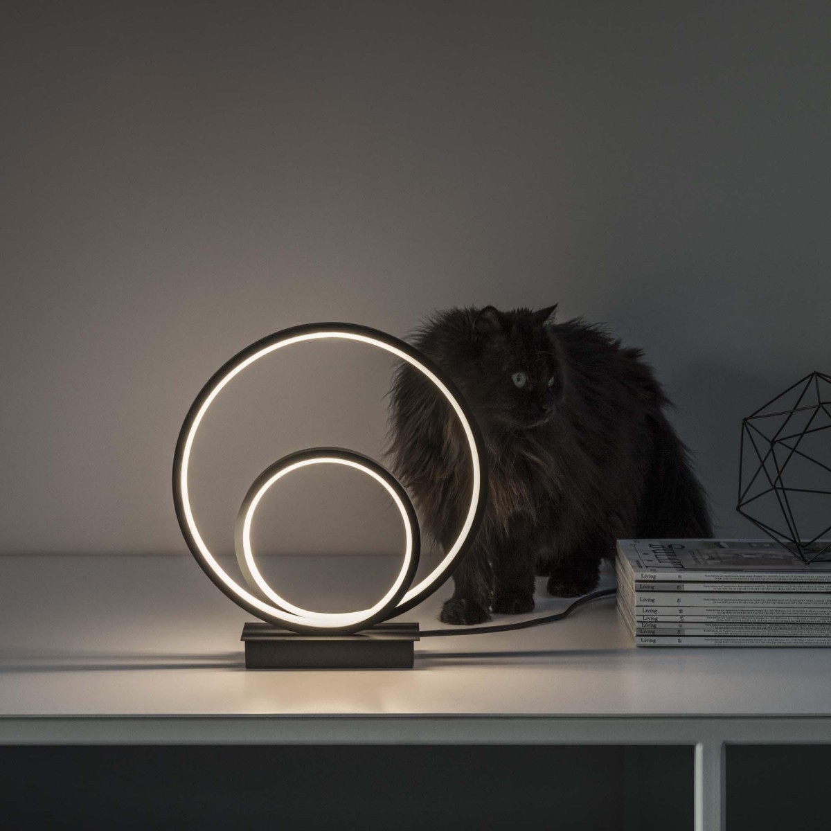 Лампа настольная Ideal Lux Oz TL On-Off 4000K Латунь LED 342511