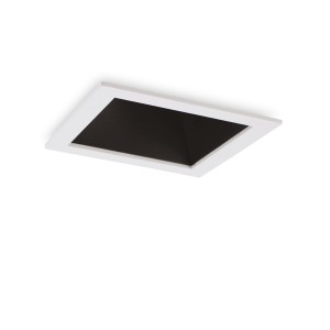 Светильник встраиваемый Ideal Lux Game Trim Square 11Вт LED Белый / Черный 3000К 192352