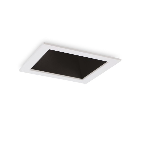 Светильник встраиваемый Ideal Lux Game Trim Square 11Вт LED Белый / Черный 3000К 192352