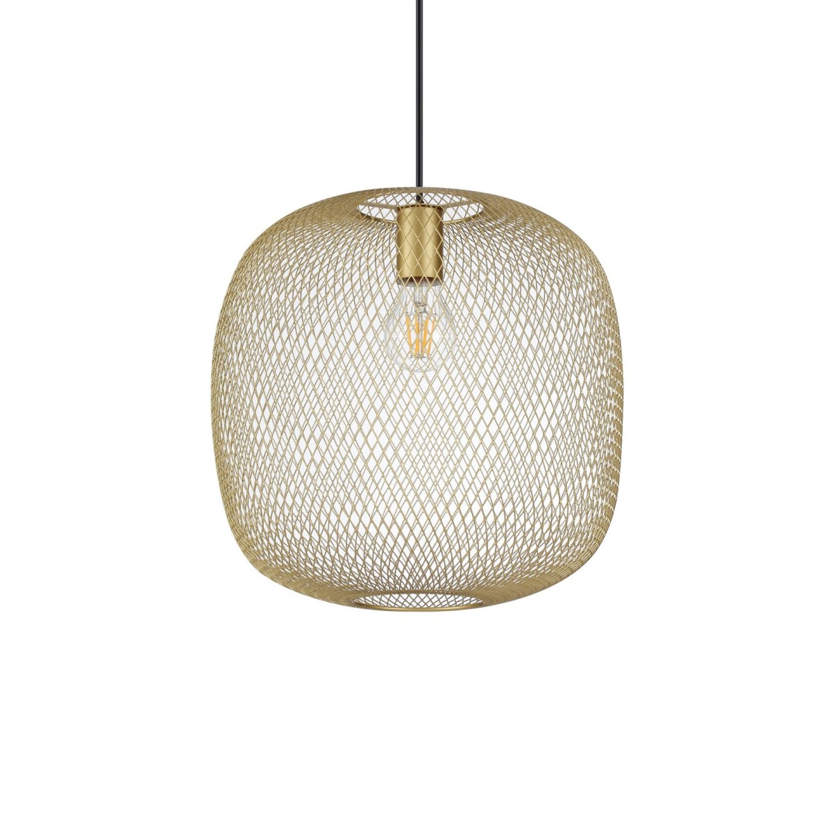 Светильник подвесной Ideal Lux Net SP1 D34 Золотой E27 317281