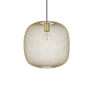 Светильник подвесной Ideal Lux Net SP1 D34 Золотой E27 317281