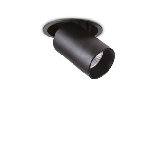 Светильник встраиваемый Ideal Lux Nova FI 12W 3000K LED Черный 248189