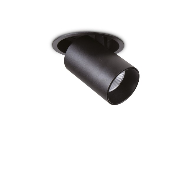 Светильник встраиваемый Ideal Lux Nova FI 12W 3000K LED Черный 248189