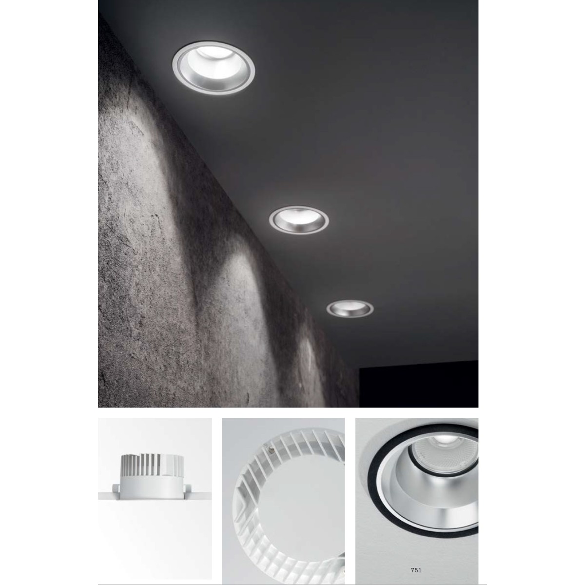 Светильник встраиваемый Ideal Lux Off FI 28W 4000K LED Белый 266527