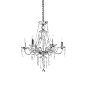 Люстра подвесная Ideal Lux Amadeus SP6 Прозрачный E14 168753