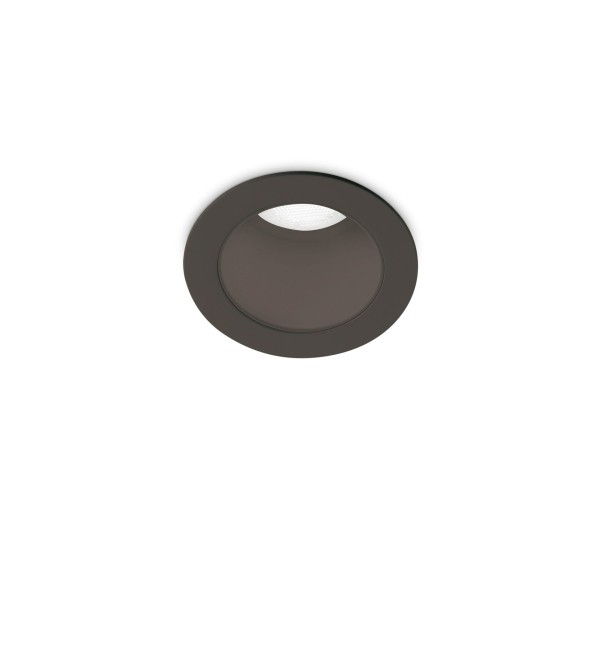 Светильник встраиваемый Ideal Lux Quark FI 5.0W 3000K LED Черный 327495